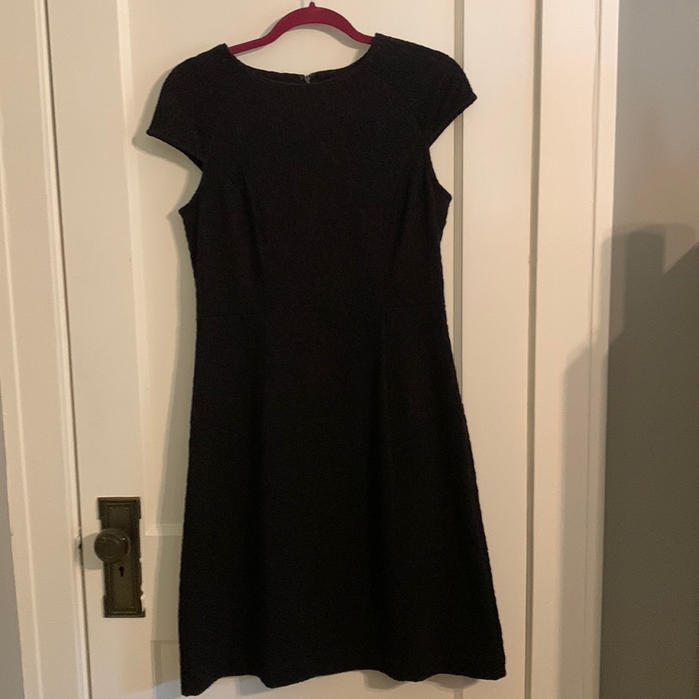 Ann Taylor dark patterned dress